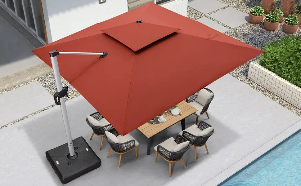 LumiShade™ Solar Parasol