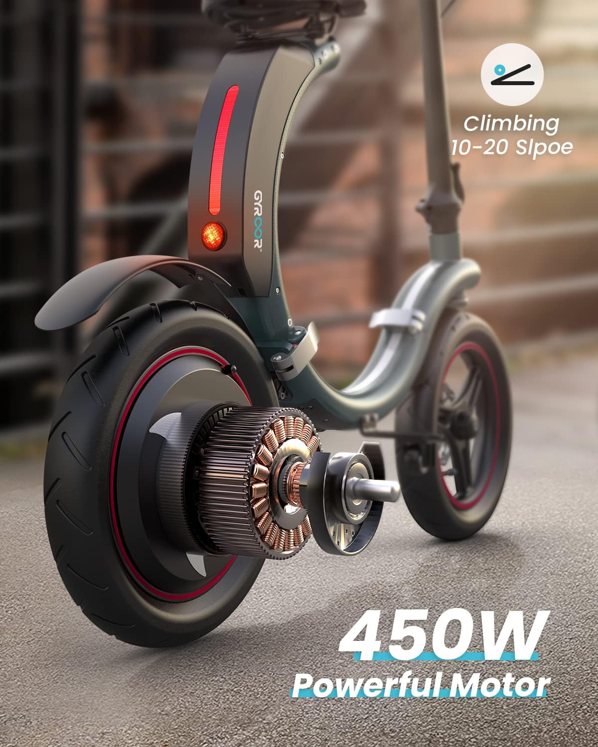 BikeEco™ Vélo électrique pliant