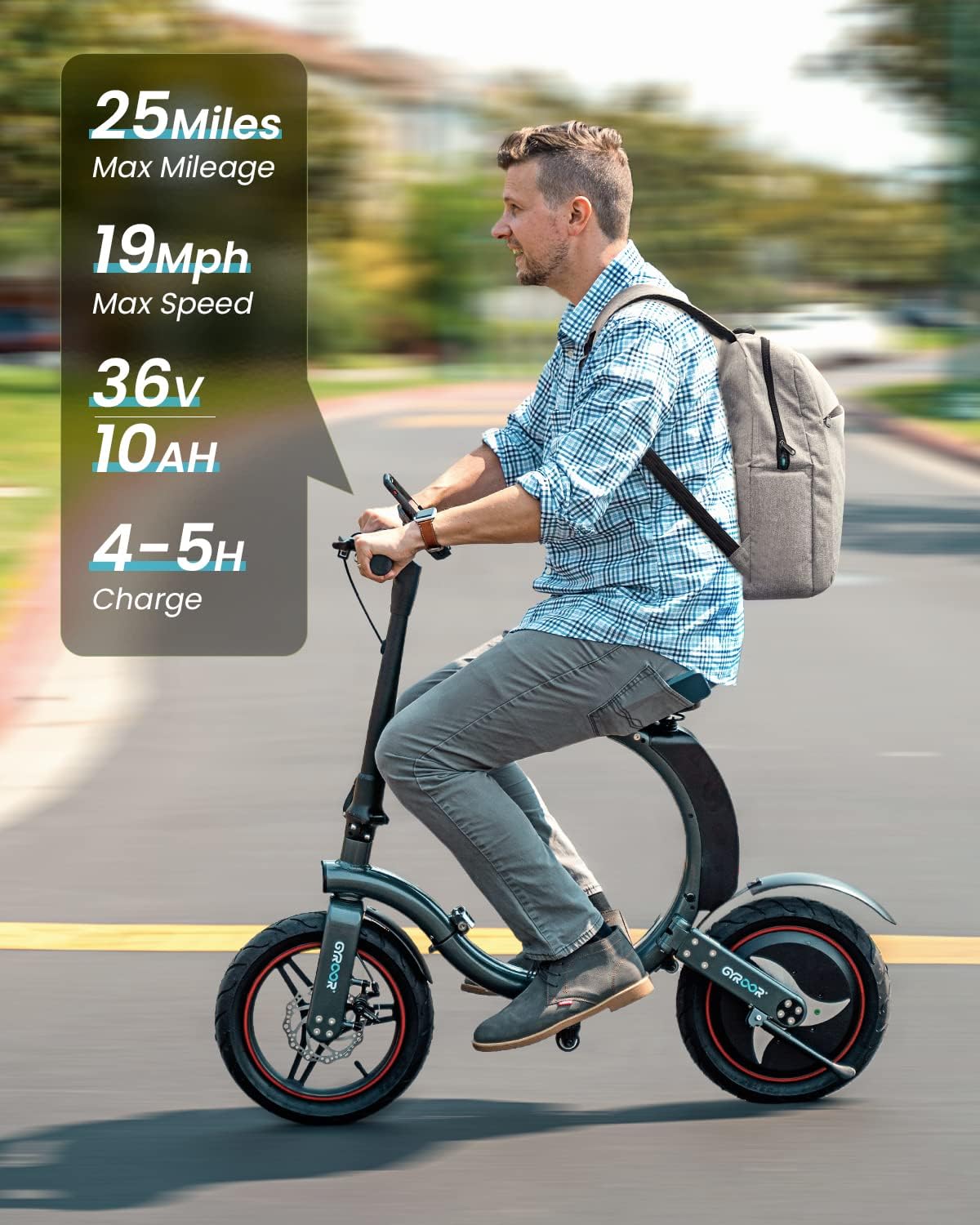 BikeEco™ Vélo électrique pliant